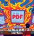 PDF Scams Are Back With Fake Support Numbers